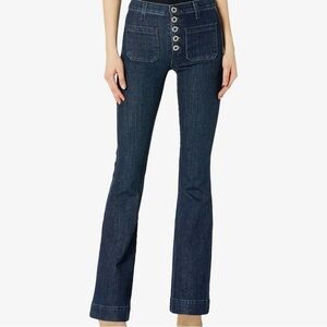 Ramy Brook Cindy High Rise Flare Denim.